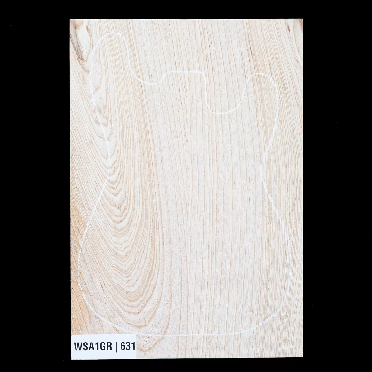 Swamp Ash vierge, 2 pièces (9,3 lb) - 631 Swamp Ash vierge, 2 pièces (9,3 lb) - 631