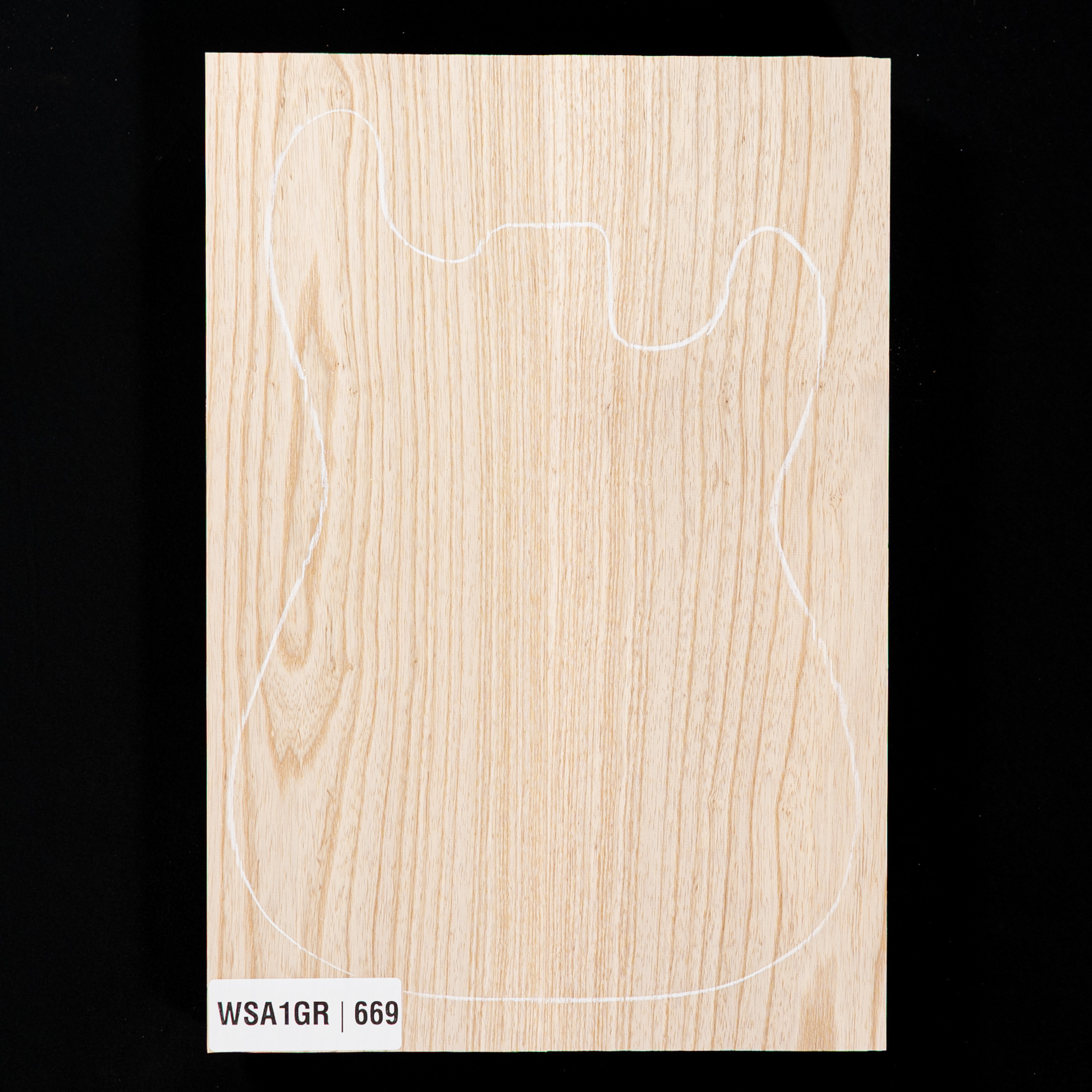 Couverture du corps du Swamp Ash, 2 pièces (9,8 lb) - 669