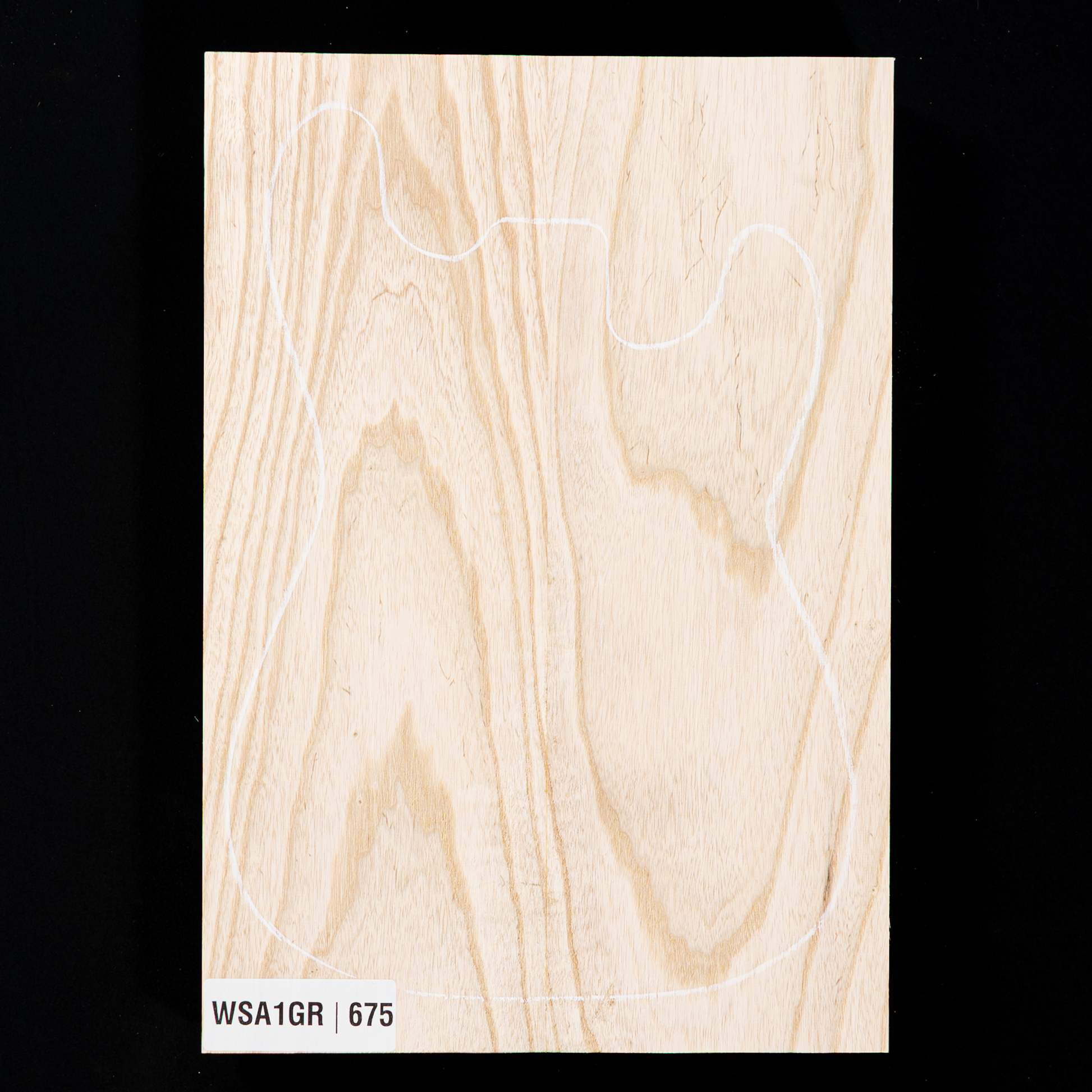 Couverture du corps du Swamp Ash, 2 pièces (9,6 lb) - 675