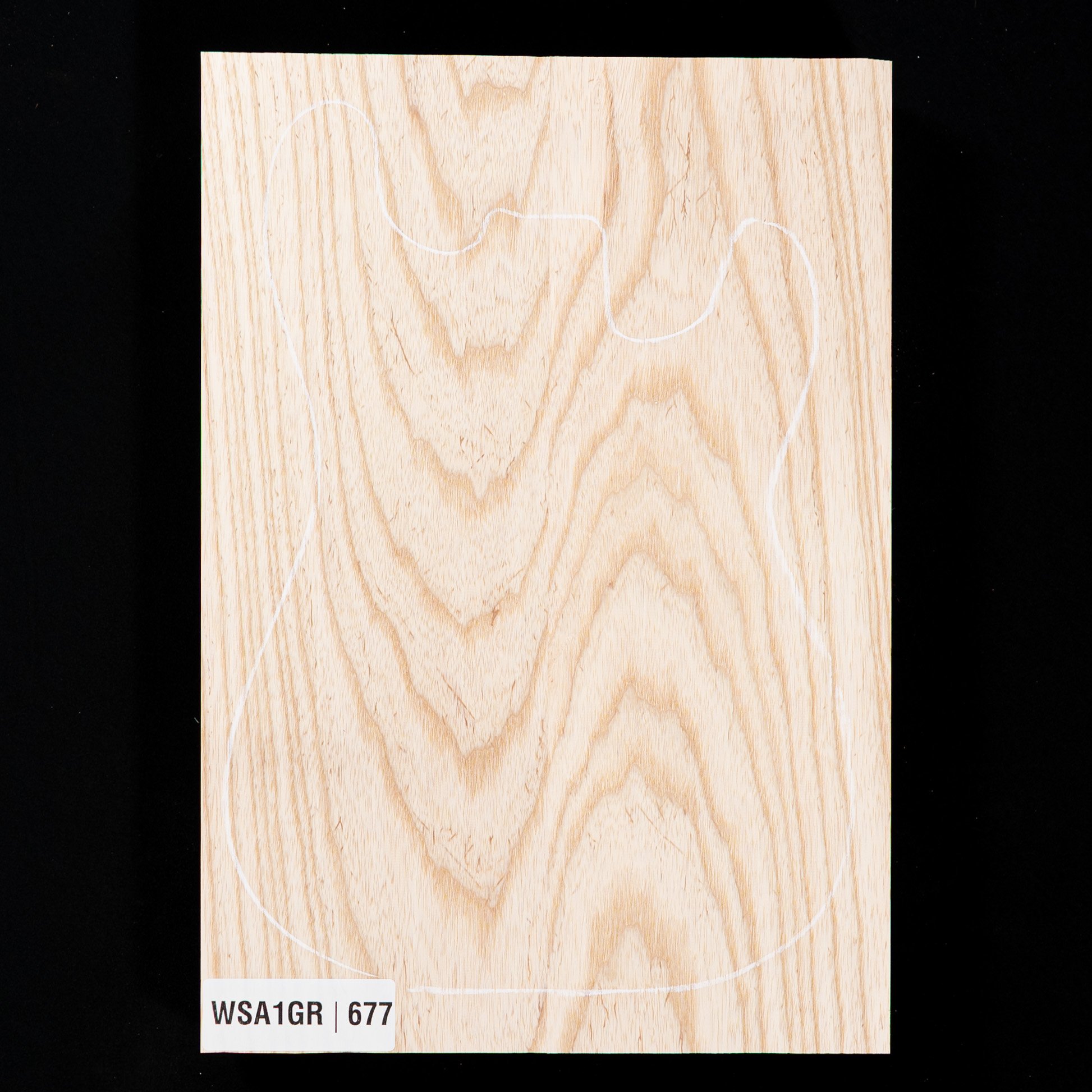 Couverture du corps du Swamp Ash, 2 pièces (8,9 lb) - 677