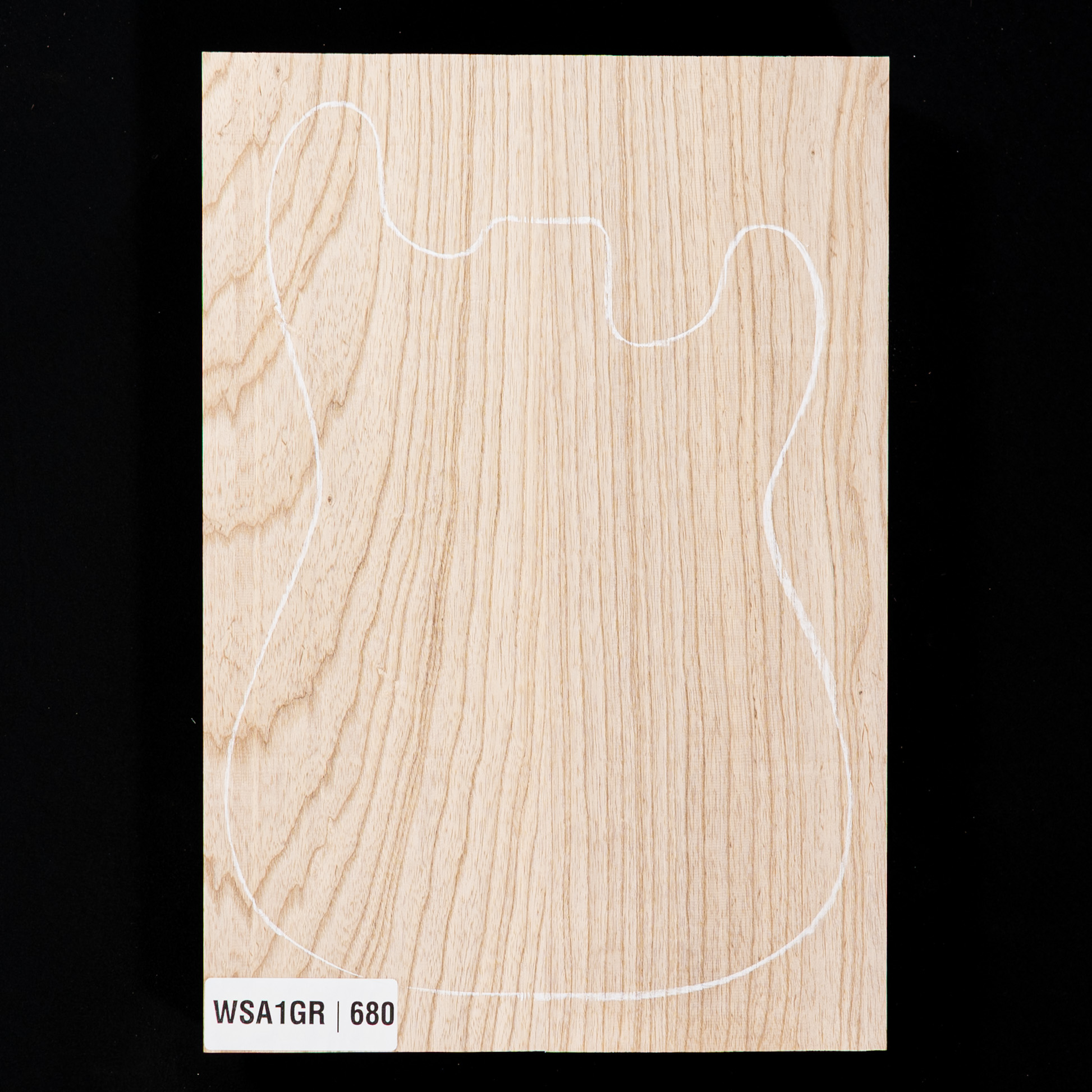 Couverture du corps du Swamp Ash, 2 pièces (8,3 lb) - 680