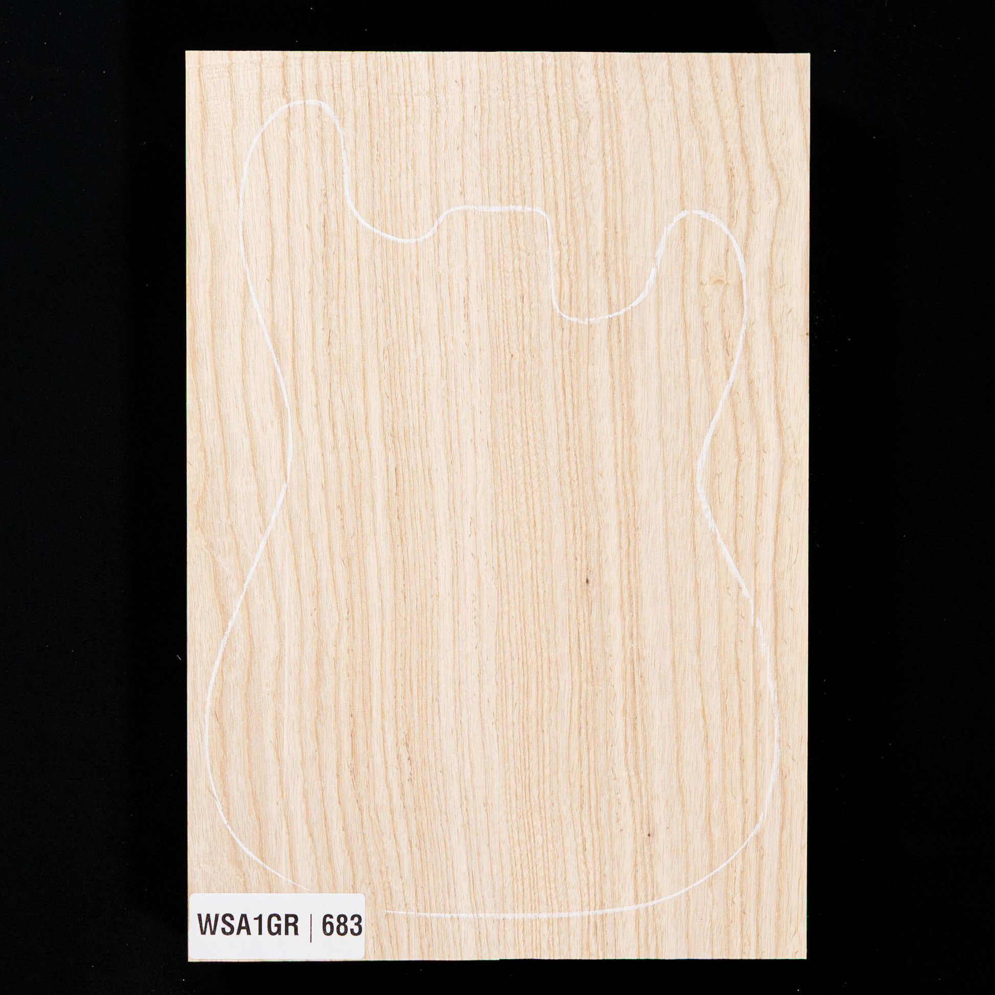 Couverture du corps du Swamp Ash, 2 pièces (9 lb) - 683