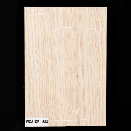 Couverture du corps du Swamp Ash, 2 pièces (9 lb) - 683 Couverture du corps du Swamp Ash, 2 pièces (9 lb) - 683