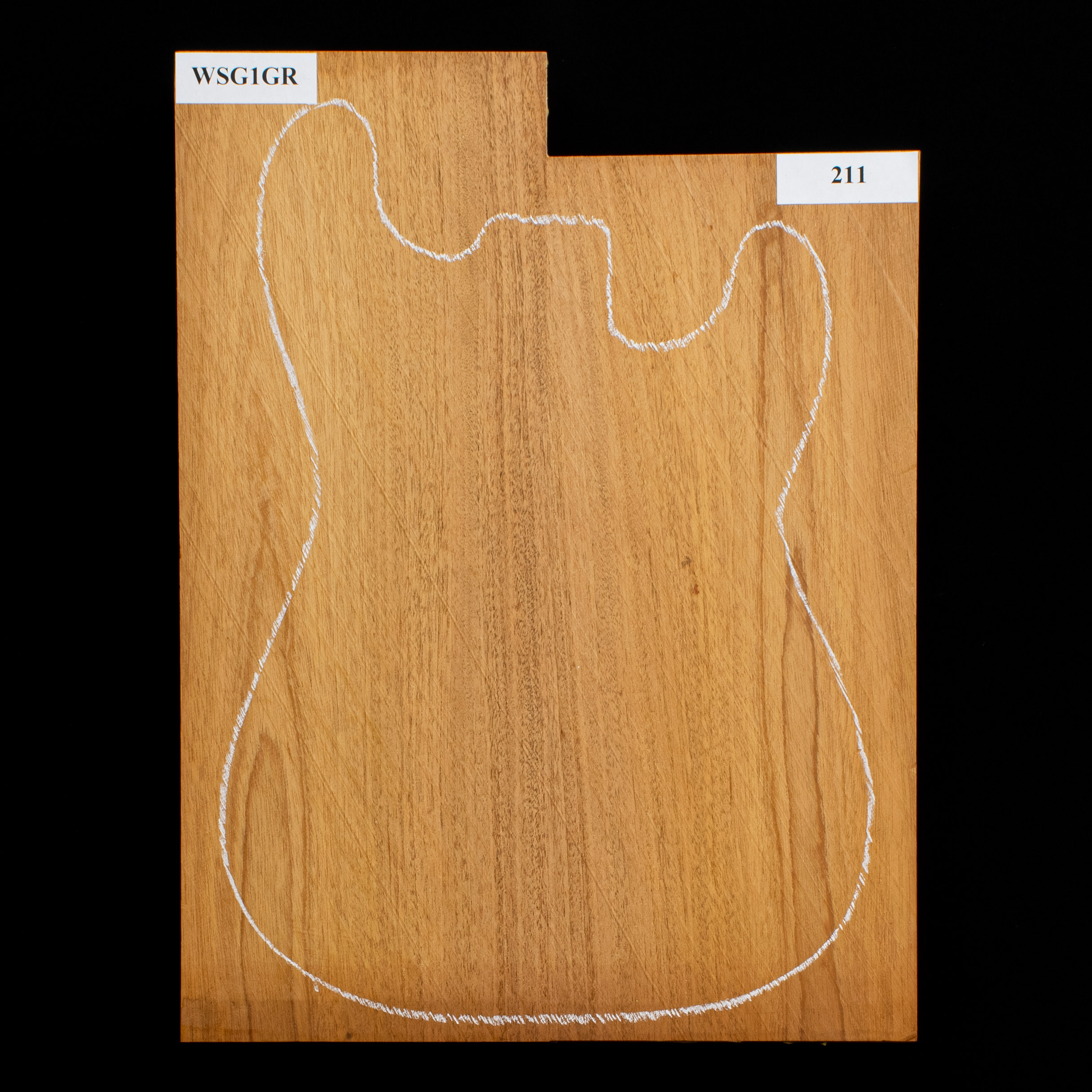 Couverture corps en acajou hondouran, 2-Piece - 211