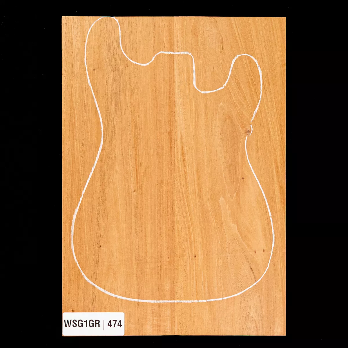 Plaque de corps en acajou du Honduras, 2 pièces (10,1 livres) - 4,4 Plaque de corps en acajou du Honduras, 2 pièces (10,1 livres) - 4,4