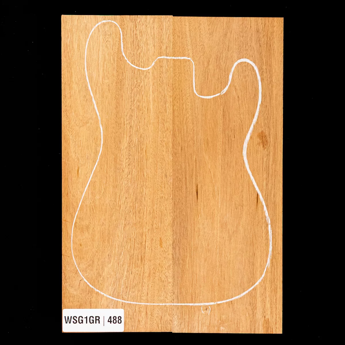 Plaque de corps en acajou du Honduras, 2 pièces (10,9 livres) - 4,8 Plaque de corps en acajou du Honduras, 2 pièces (10,9 livres) - 4,8