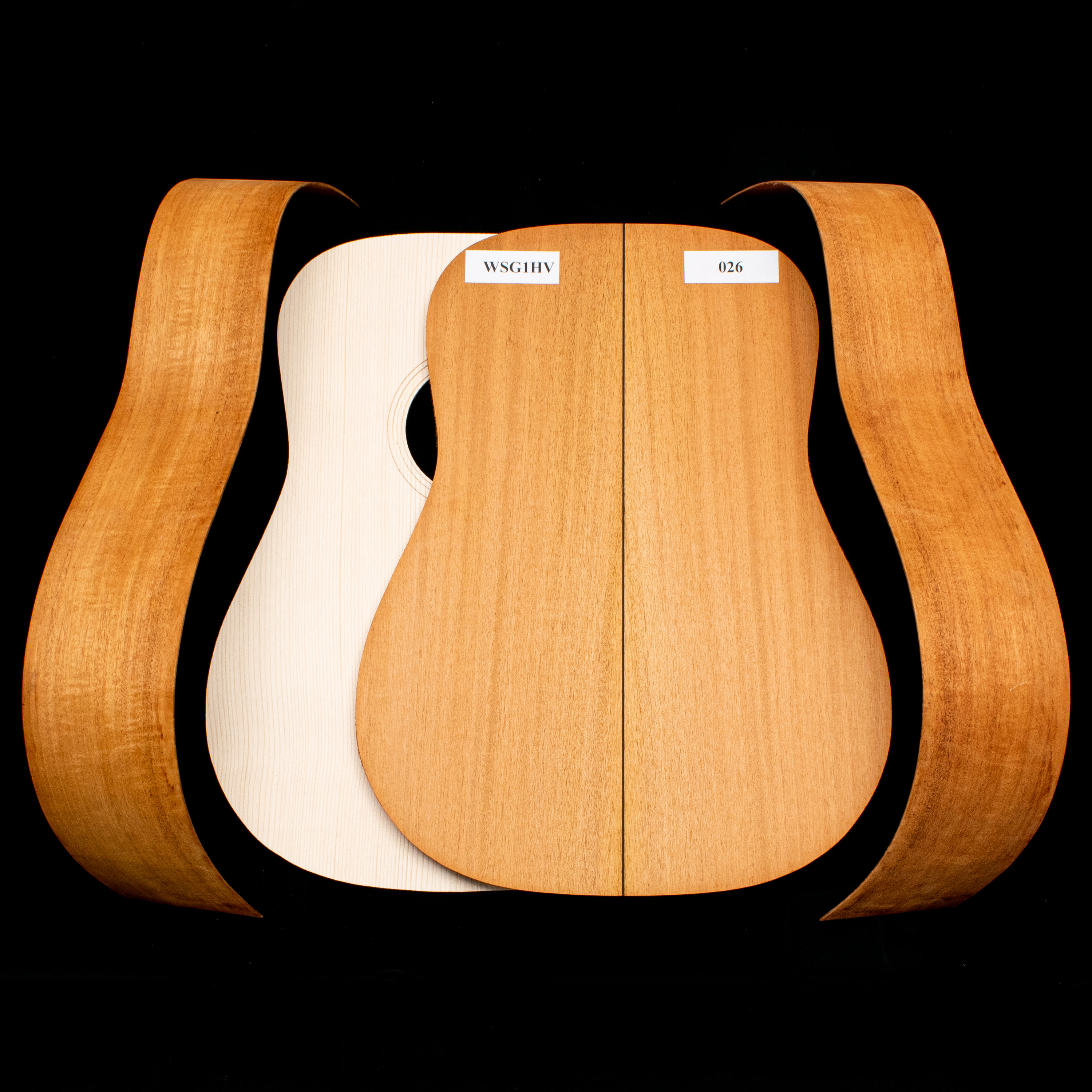 1937 guitare en kit acoustique Dread-18 d’avant-guerre - 026