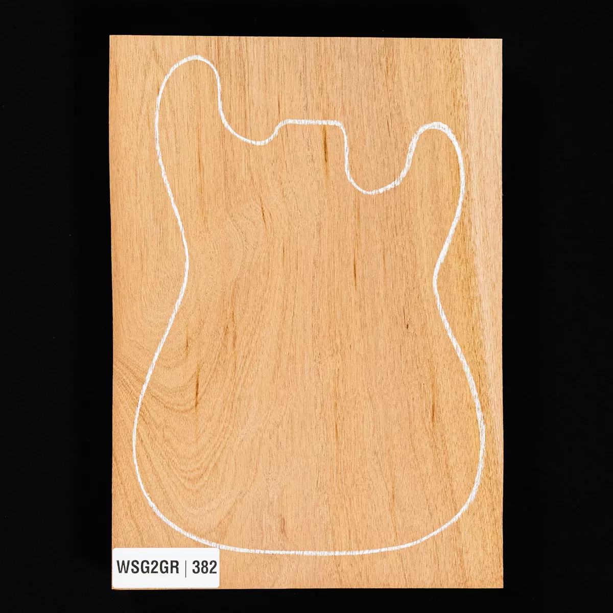 Plaque de corps en acajou du Honduras, 1 pièce (11,5 livres) - 382 Plaque de corps en acajou du Honduras, 1 pièce (11,5 livres) - 382