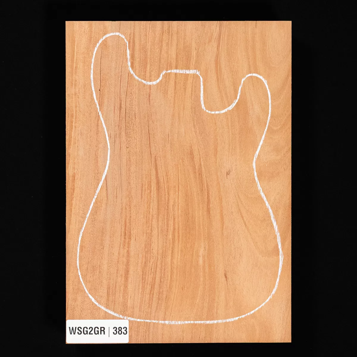 Plaque de corps en acajou du Honduras, 1 pièce (14 livres) - 3,3 Plaque de corps en acajou du Honduras, 1 pièce (14 livres) - 3,3