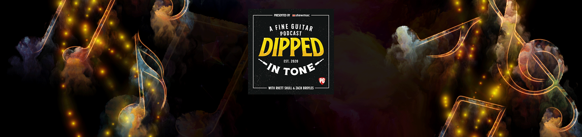 En-tête de podcast PG en ton