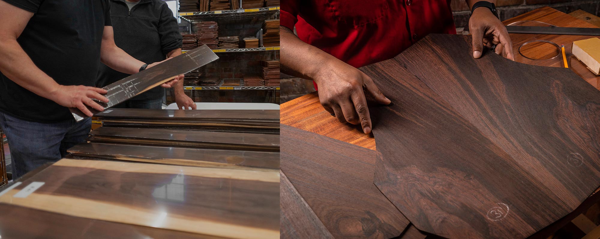 Ensembles brésiliens en bois de tonalité