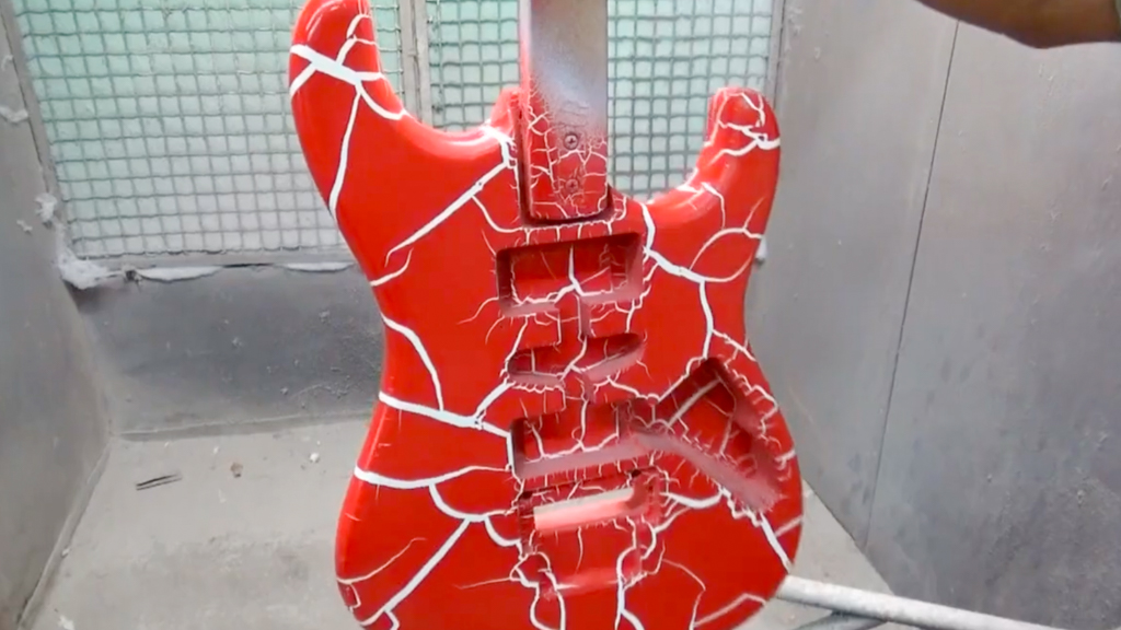 Finition craquelée - Sac courrier Luthier Tips du Jour