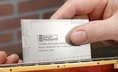 Jauge de hauteur des cordes