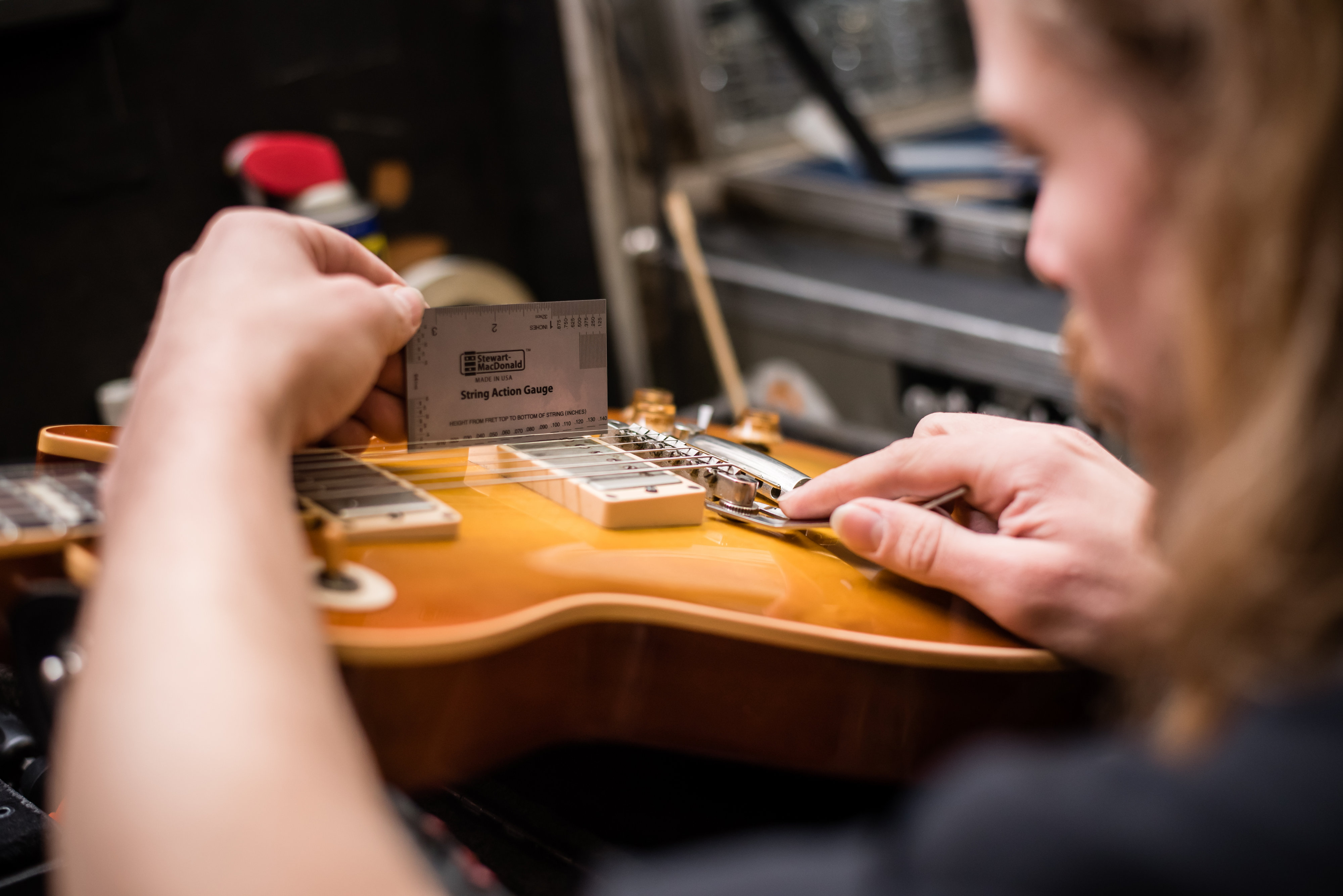 Réglage de l’action en soulevant le pont
