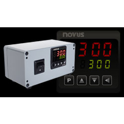 Contrôleur de température pour instructions de pliage latéral