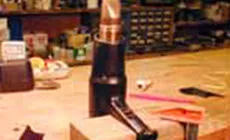 Pistolet thermique au repos