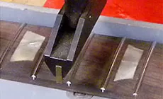 Gros plan sur la presse d’arbre