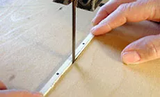 Photo : scie à ruban