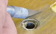 Photo : imitation de grain