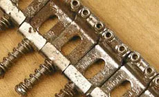 Gros plan sur les selles Strat