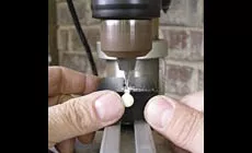 Photo : emplacement de broche de pont