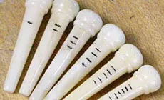 Photo : pont marqué pins