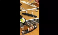 serrage à l’aide de colle titebond ( 20min suivants)