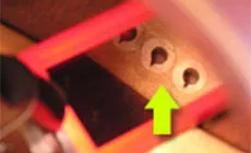 Miroir d’inspection éclairé