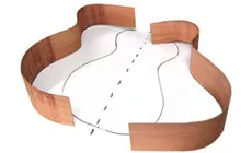 Motif de pliage latéral