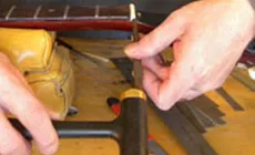 Installation d'un écrou étape 1