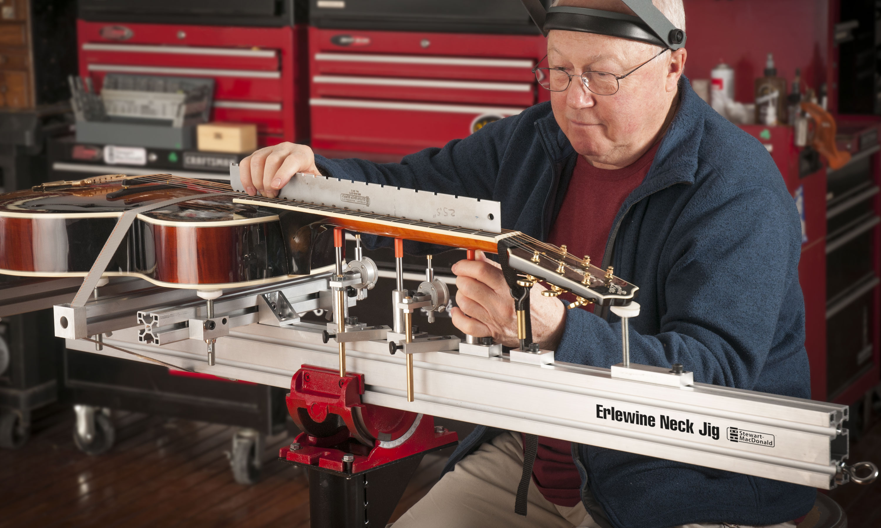 Instructions pour le gabarit de col Erlewine