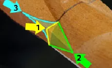 Trois tailles de ciseau créent la forme.jpg