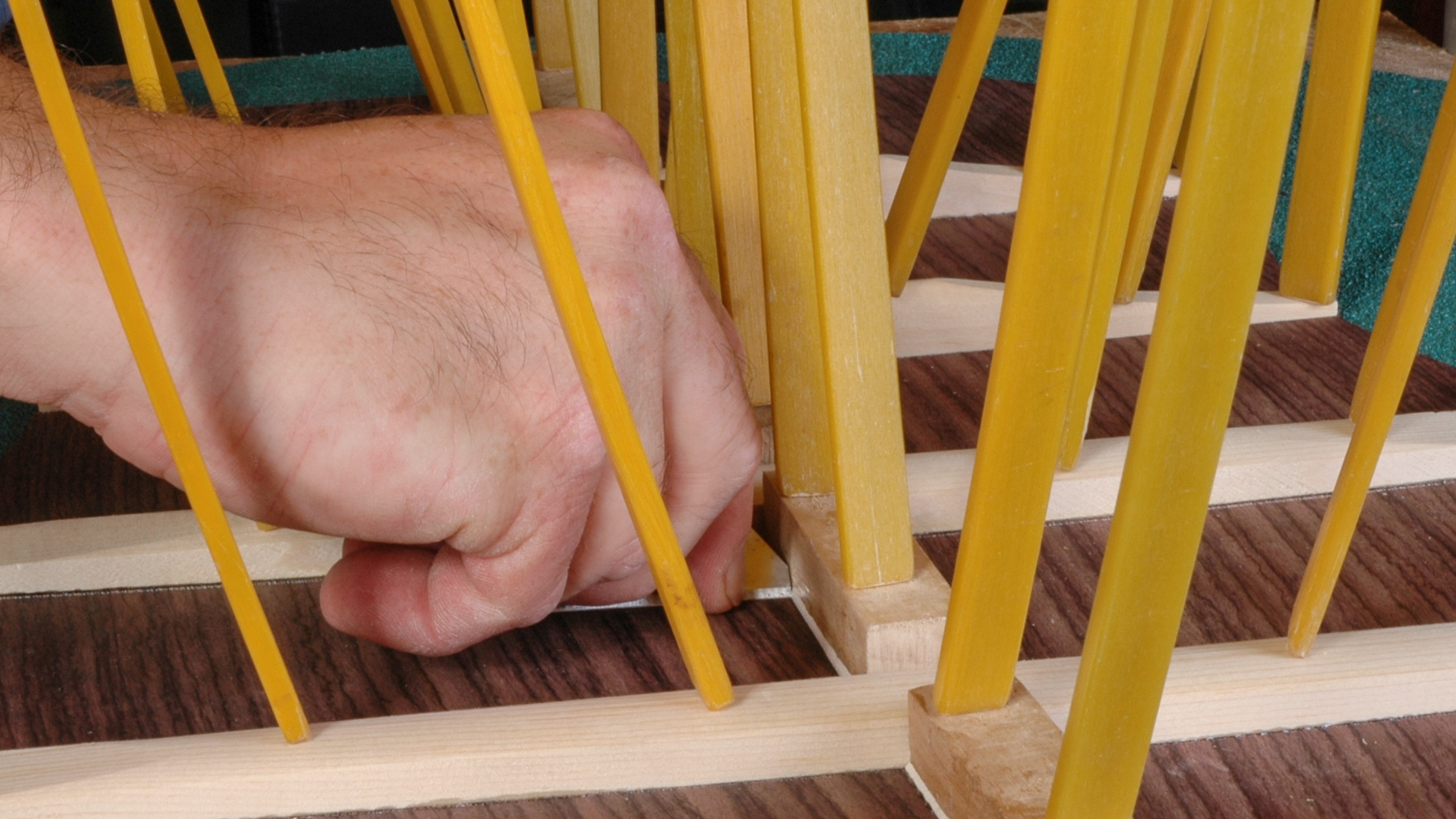 Plateaux de go-bar : collage rapide et flexible