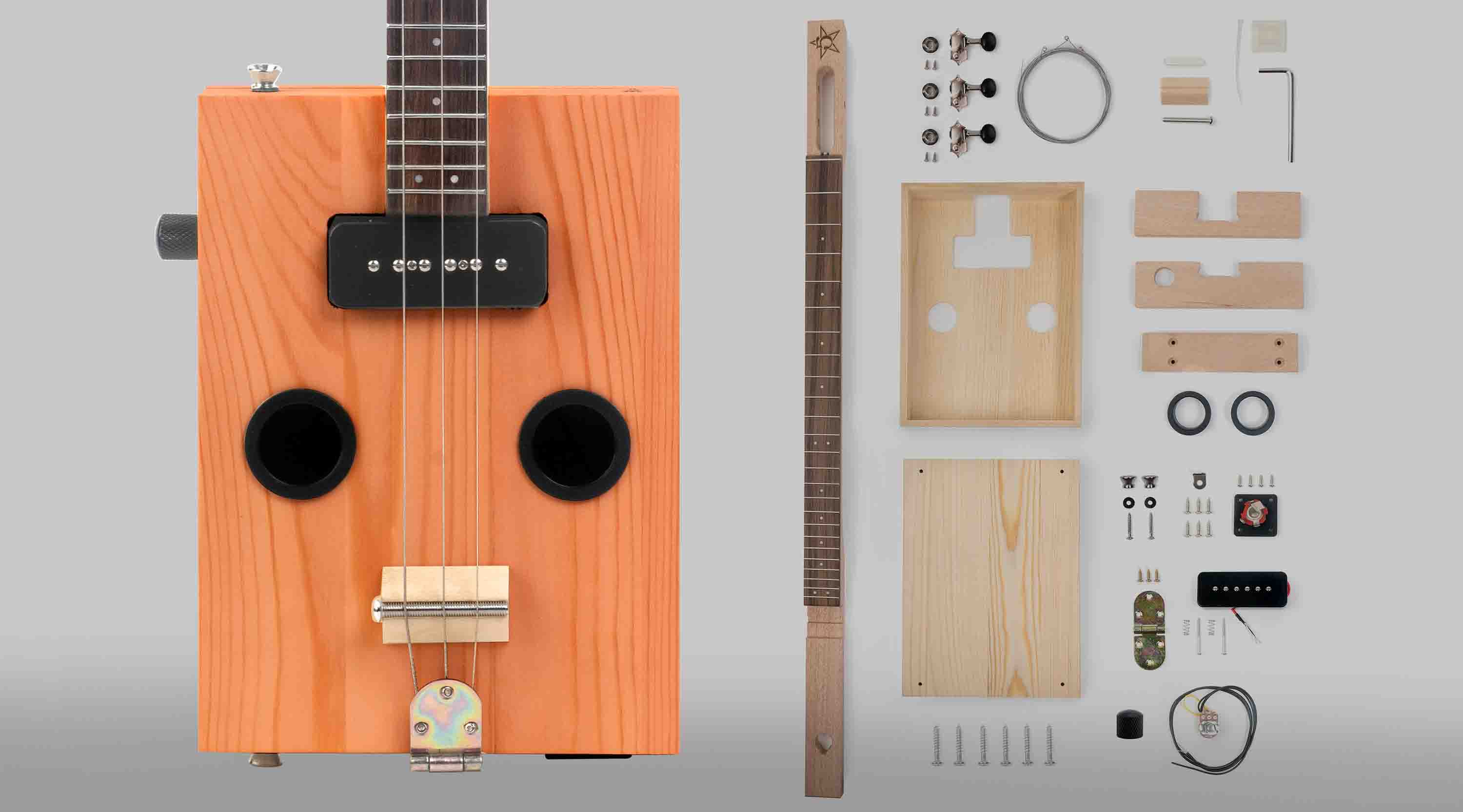 Comment construire une boîte à cigares Kit de guitare