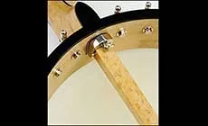 Bâton de goujon installé