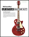 Couvercle de Kit de guitare électrique de type LP