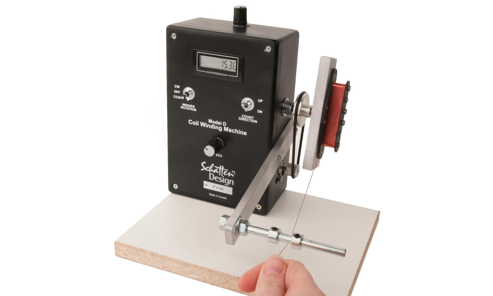 Enroulement du ramassage avec l'enrouleur Schatten Pickup