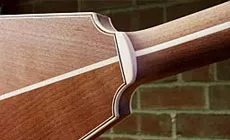 Photo : bindings et bordures en érable