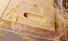 Forme de cavité personnalisée