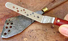 Retrait du panneau de doigts