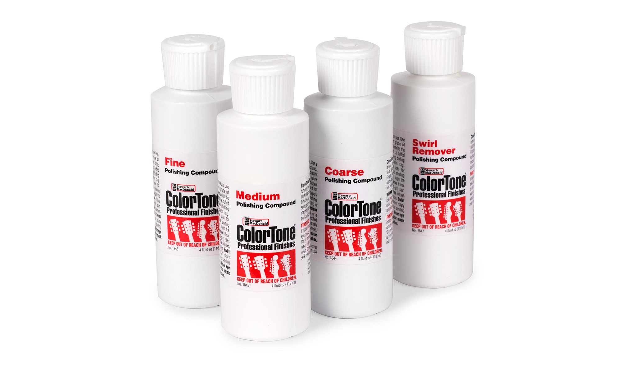 Instructions relatives au composé de polissage couleur