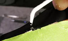 Drop-fill cure-dents