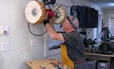 Suspension du tampon