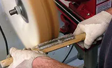 Utilisation d’un râteau de roue