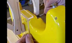 Faire le perçage du gabarit