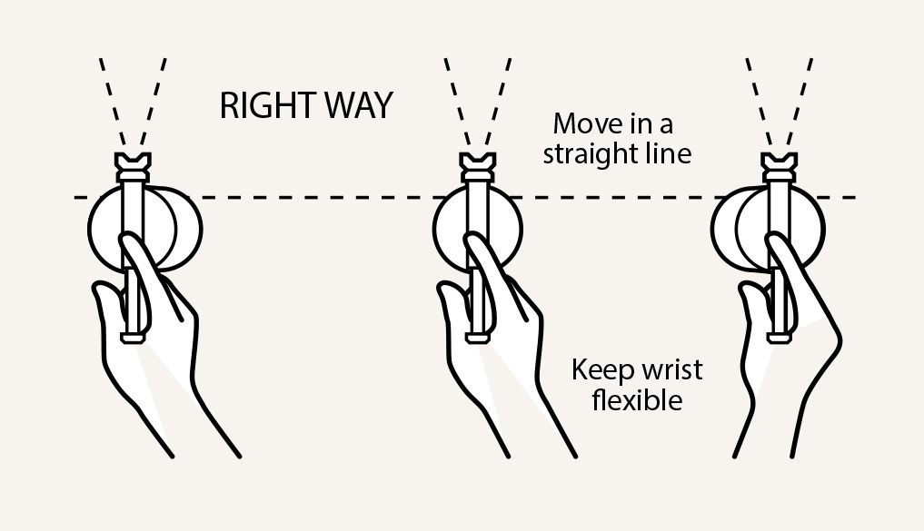 Comment tenir un pistolet pulvérisateur Comment tenir un pistolet pulvérisateur