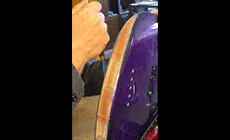 Grattage de la finition 3