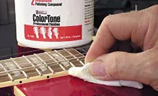 Polir la finition Les Paul