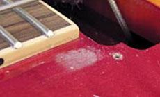 Strip-sanding result