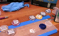 Configuration du mélange de couleurs